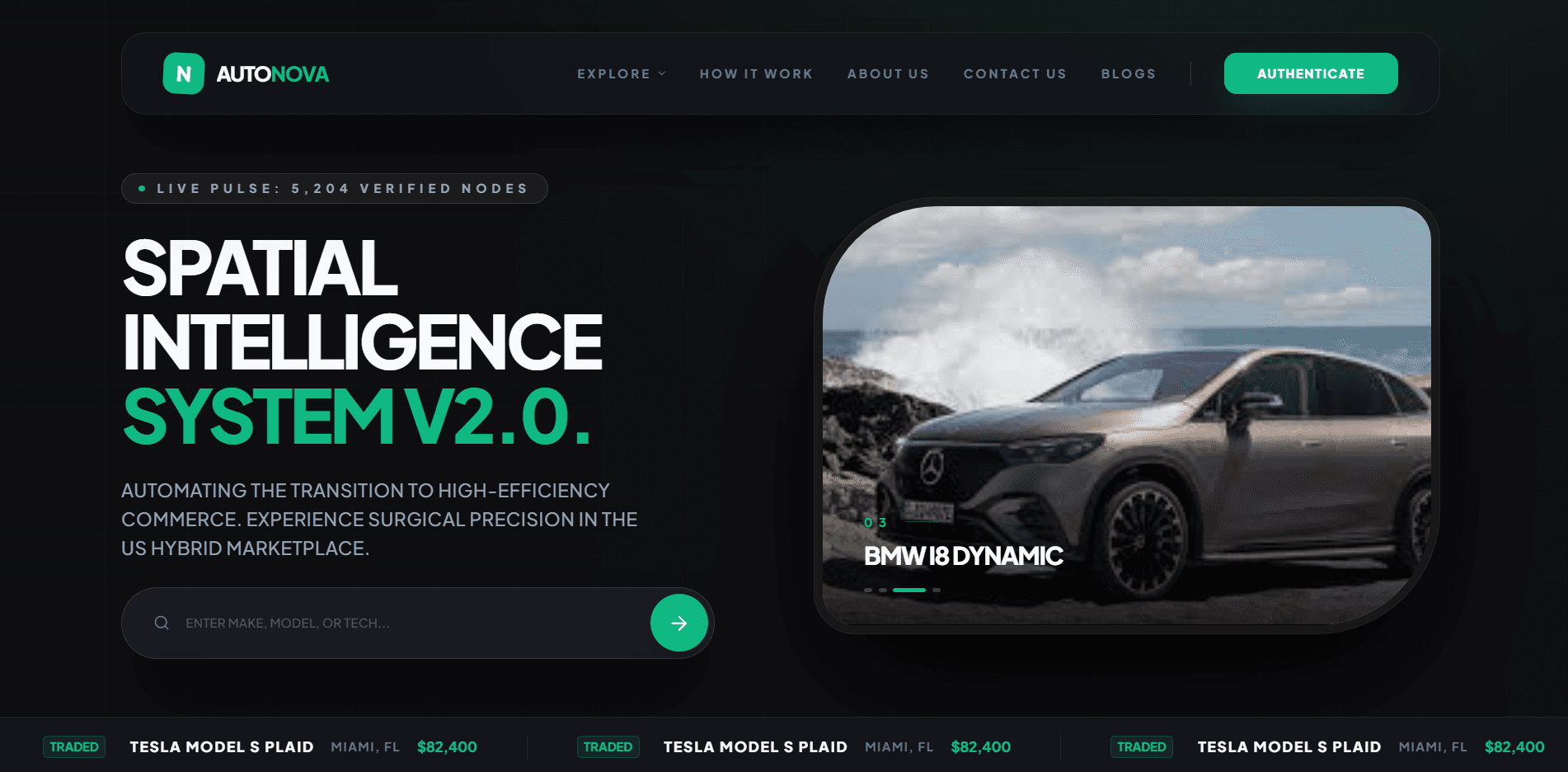 AutoNova — Car Marketplace Platform